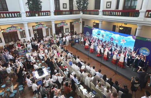 上合组织国家青年学生“万花筒”文化市集在津启幕，共筑文化艺术交流之桥